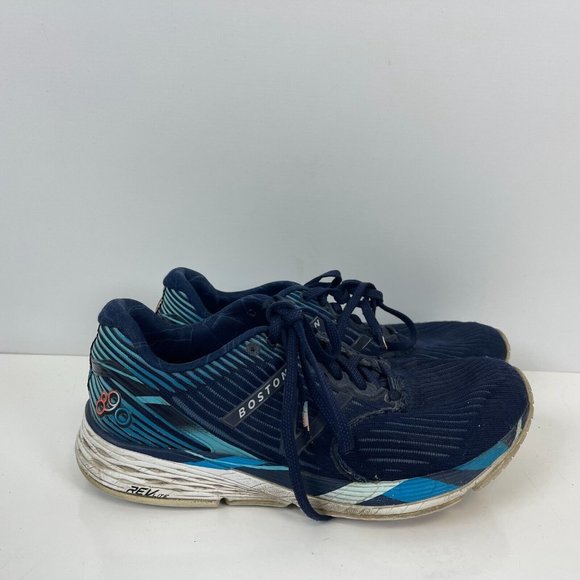 New Balance 890 V3 Boston Marathon Running Shoes 2018 Blue Womens Size 8.5 - Picture 3 of 6